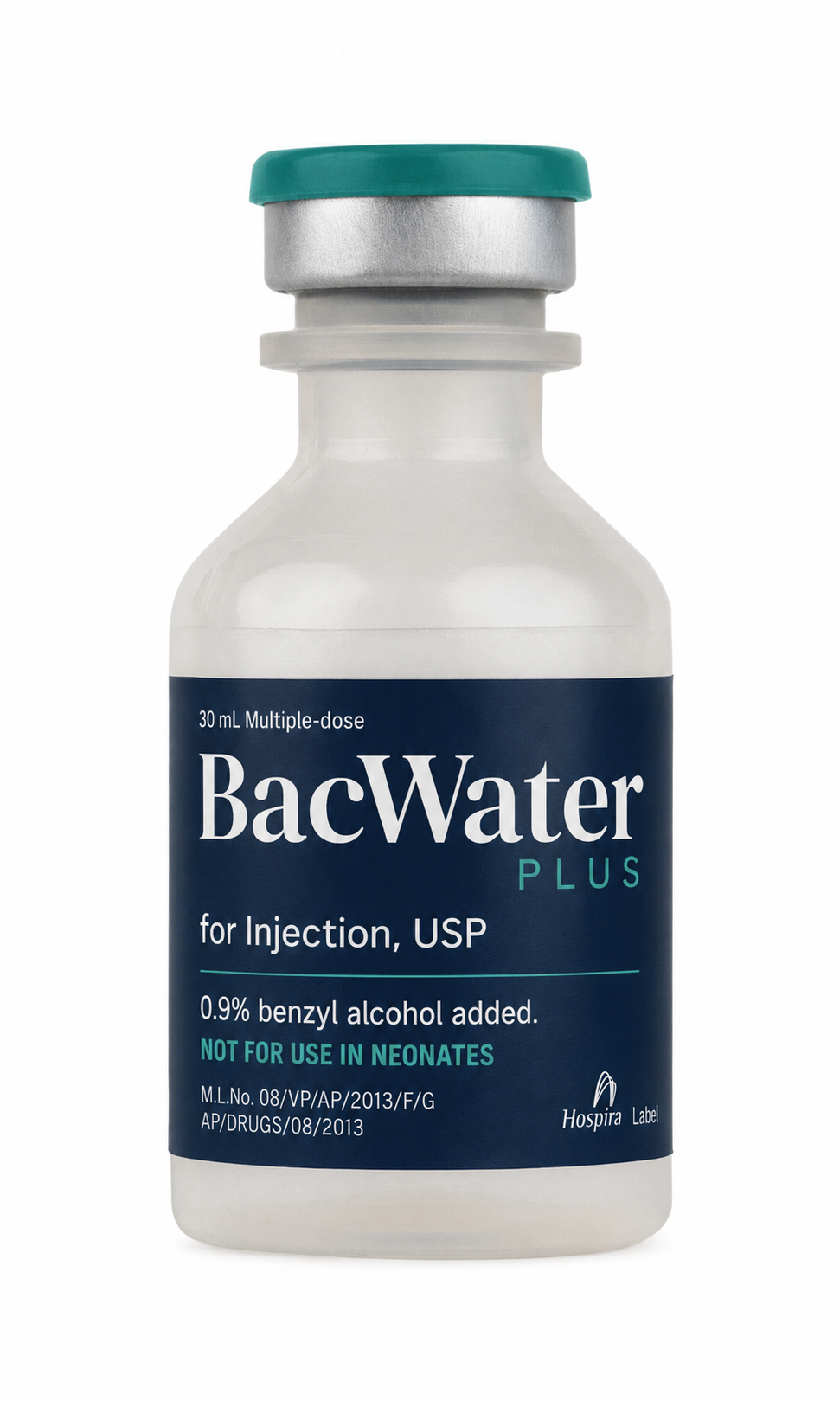 Bacteriostatic water 10mL vial for peptide reconstitution — USP grade